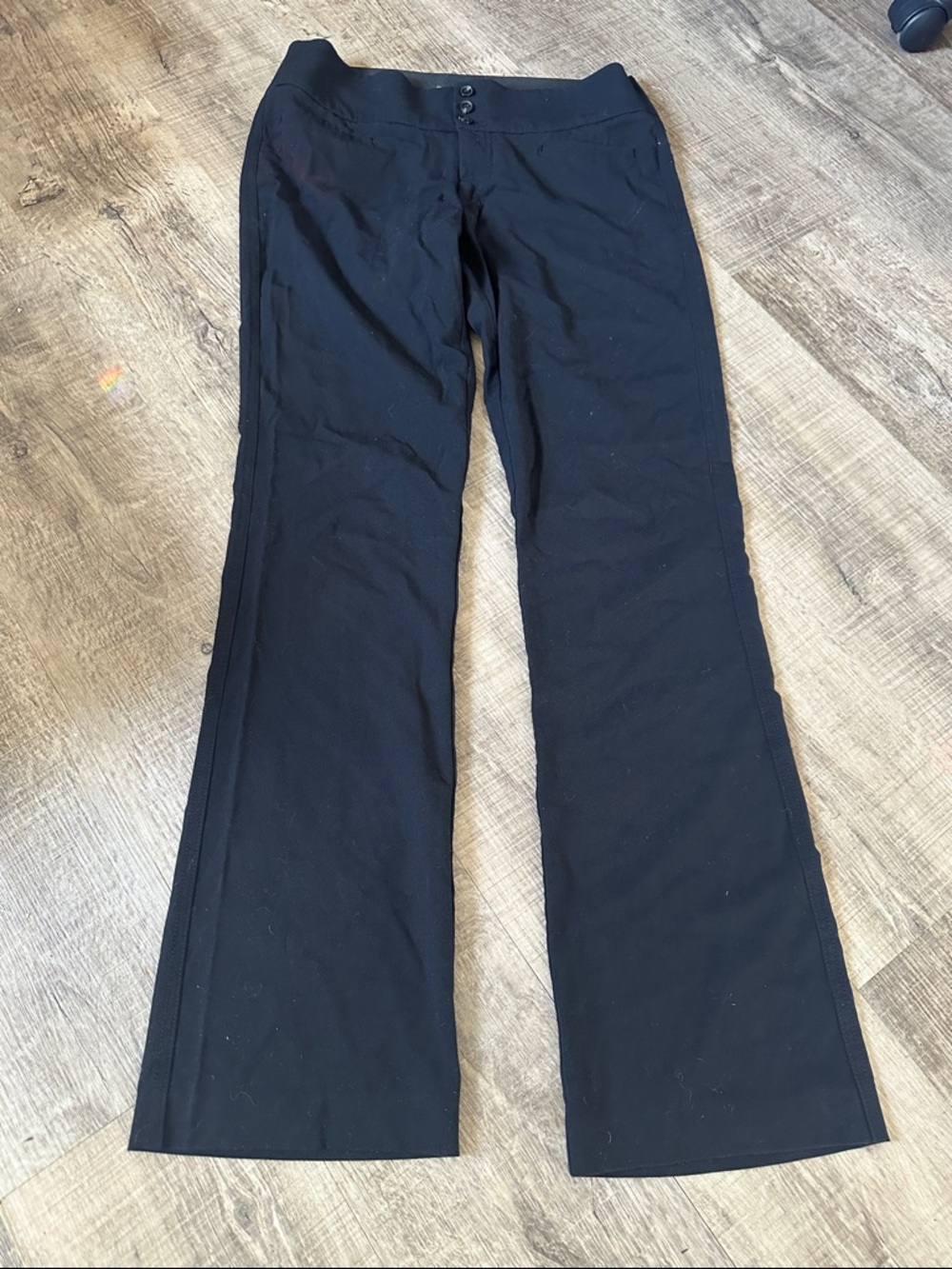 Black Flared Casual Pants hollywould size 7 women’s